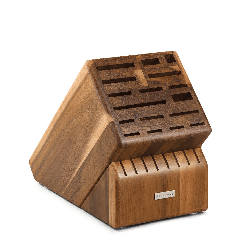 WÜSTHOF 25-Slot Knife Block, Acacia