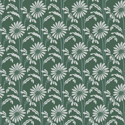 Woodland Bloom - Floral Wallpaper