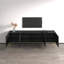 Meuble télé noir 75 po Abeto-931530899