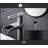 Sozu Collection Single-Handle Tall-Vessel Lavatory Bathroom Sink Faucet with Drain Assembly - Brushed Nickel-70095429