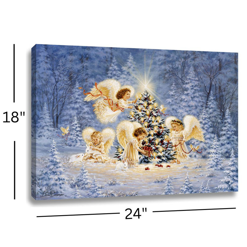 Lumière DEL 18 po x 24 po Silent Night