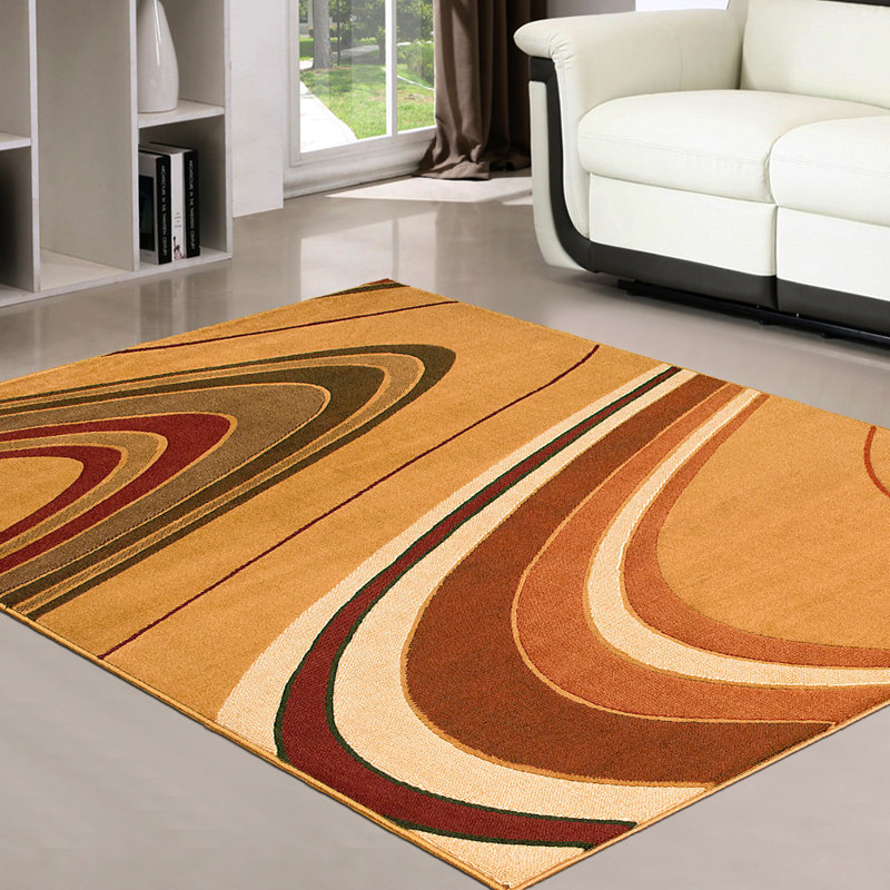 Performance Abstract Indoor Rug, 3'9" x 5'1"