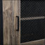 Meuble télé avec foyer électrique Modern Farmhouse
