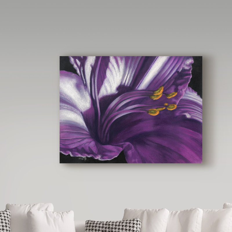 Adelphi Amethyst - impression sur toile tendue, H 35 po x l 47 po x P 2 po