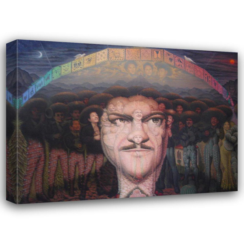 José Alfredo Jiménez, 36'' H x 48'' W