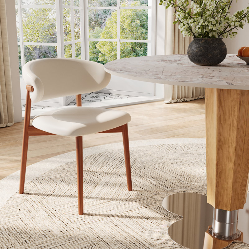 Dining Table, Bois, 29.52" H x 35" W x 35" D, Crémeux