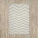 Sanyla Hand Tufted Wool Chevron Rug