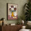 Still Life in Mauve Modern 1 Piece Wrapped Canvas Wall Art-805491778-805491783