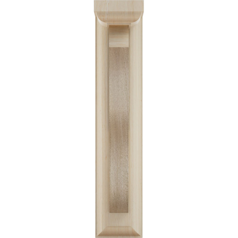 Support traditionnel Hamilton, Hévéa, H 11 po x l 2,25 po x P 9 po
