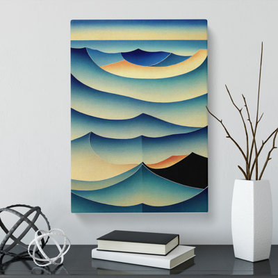 Ocean Seascape Abstract Vol.2 - Wrapped Canvas