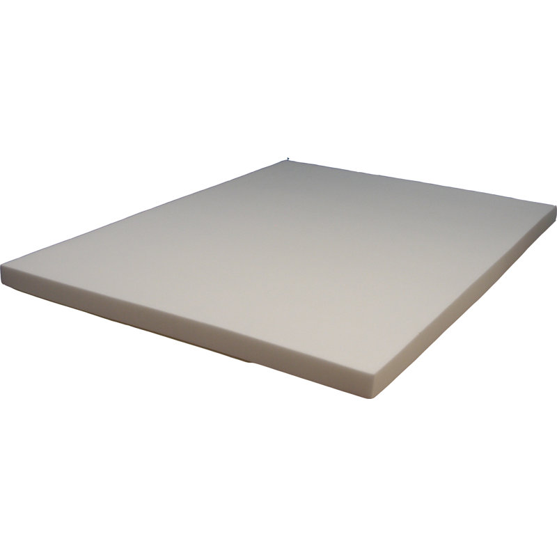 Super Premium Soy Based Memory Foam Mattress Topper, Très grand simple, 4.5", Mousse à mémoire de forme