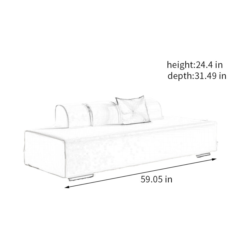 Chaise longue Rioa