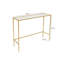 100cm Glass Top Console Table-97927195