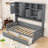 2 Drawers Wood Daybed with Shelves-2057843860-2057843861