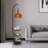  64.96'' LED Tray Table Floor Lamp