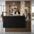 Rectangle Synthetic Laminate Reception Desk-1626850405