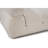 Modern 3-Seat Sofa, White Fabric, 114.2 x 37.4 x 29.5 inches | BEECH WOOD & CHIPBOARD Frame | 100% Polyester, Detachable Back & Arms | 28 DNS Foam for Soft Comfort | Easy-Clean Fabric, Stylish Home Living
