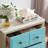 Hand-Painted Entryway  Cabinet