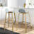 Brees Counter Stool with Metal Frame-1061402516