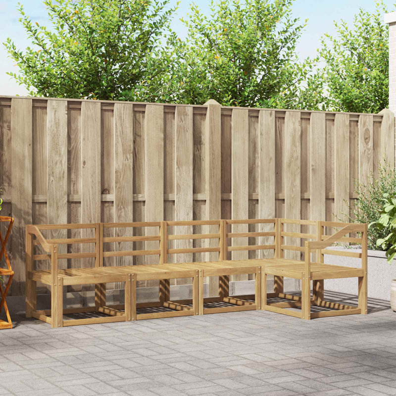 185.5cm Wide Patio Sofa, 5