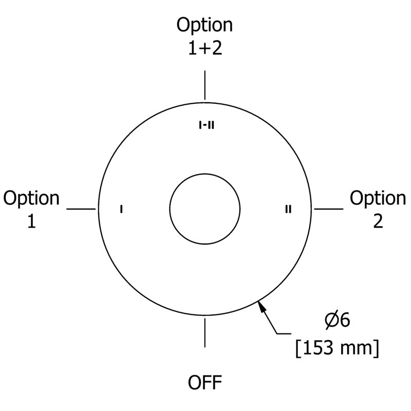 Garniture d'équilibre thermocompacte de 1/2 po Pallace ™ avec jusqu'à 3 fonctions, Nickel poli
