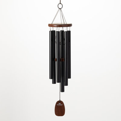 Amazing grace chime Matte Black Teak