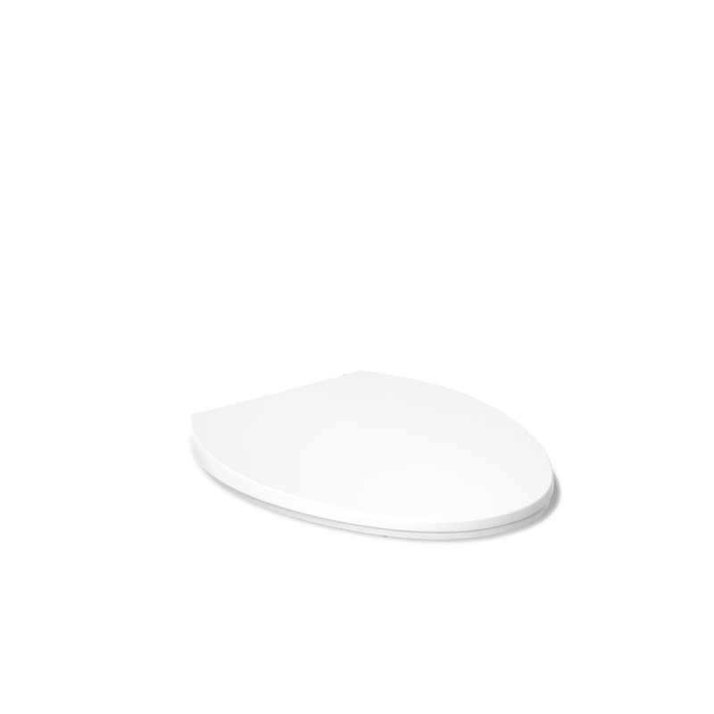 Glissade Readylatch Quiet-Close Toilet Seat, White