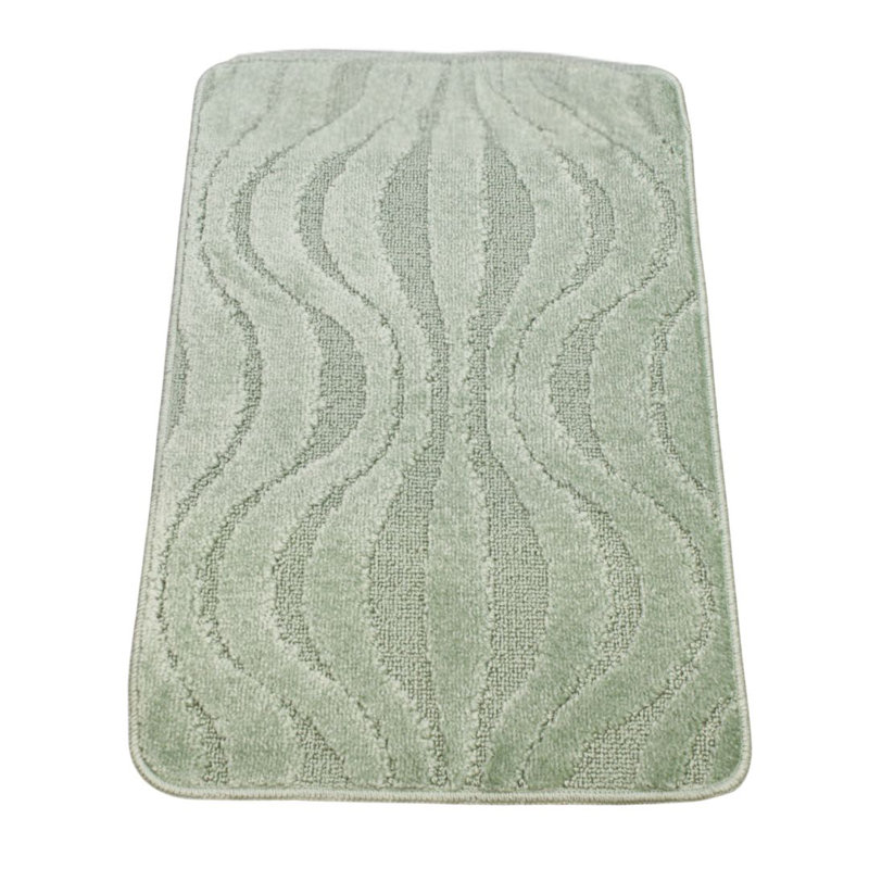 Polypropylene Plastic Bath Mat, White