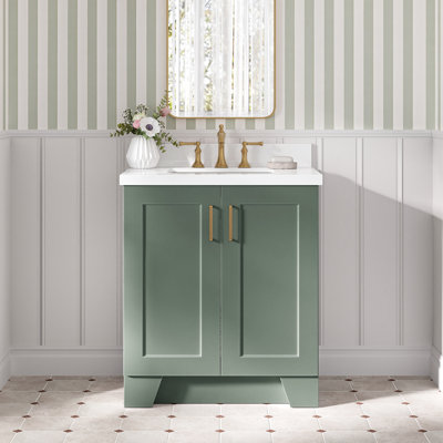 31 IN.  Single Bathroom Vanity