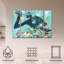 Ensemble de 3 panneaux muraux - Changyu Zou «Heart», art mural sur toile pour le salon, la chambre à coucher ou le bureau 