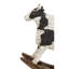 Sculpture de vache blanche en polystone