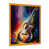 Impression dorée sur toile encadrée