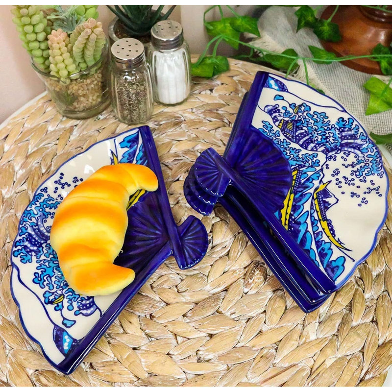 Ensemble de 4 assiettes à sushi Najha