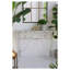 Console Whimsical Bird Perch avec structure en fer blanc antique vieilli