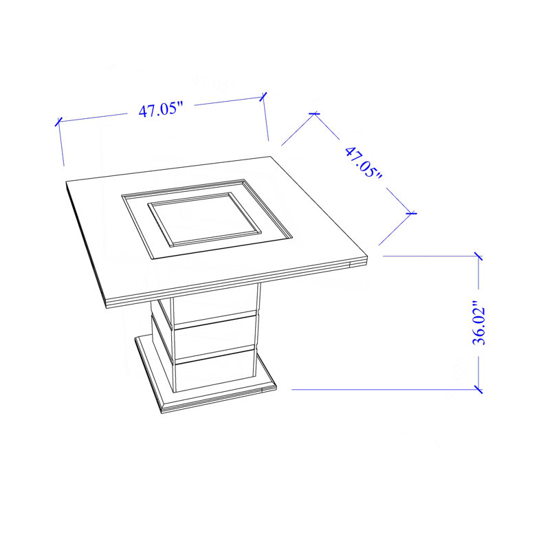 Ensemble de table et tabouret de bar gris foncé