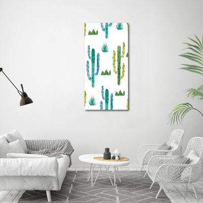 Cacti - Wrapped Canvas Print