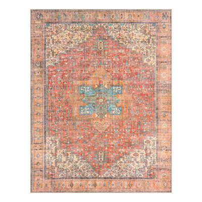 Chenille Geometric Indoor Rug