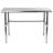 Stainless Steel Commercial Work Table with 1 Shelf, 18 in. W x 48 in. D-50193326