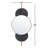 Lori Metal Elongated Wall Mirror