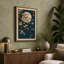 Moonlit Cherry Blossom Japandi - Wrapped Canvas-437313264-437313275