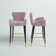 Briannan Upholstered Counter Stool with Solid Wood Frame