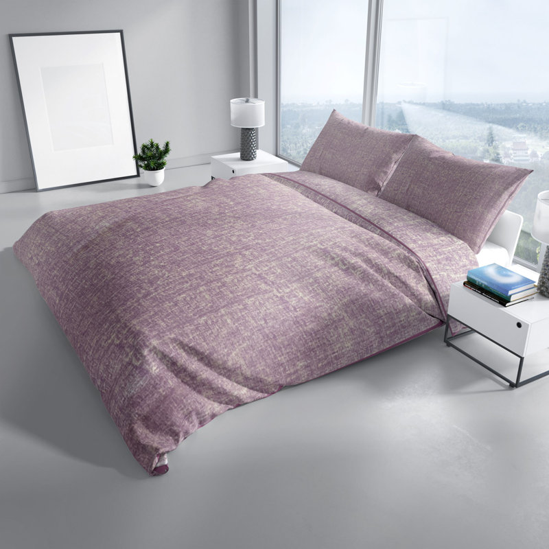 Neuber Double pillow, Purple, 40x80