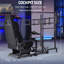 Ivy Bronx Adjustable Backrest-Height and Adjustable Height PC & Racing Game Chair in Black