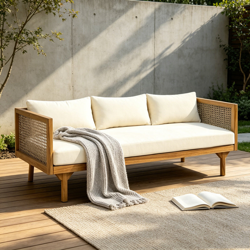 Patio Sofa, beige