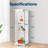 3 Layers Glass Display Cabinet With Lock
