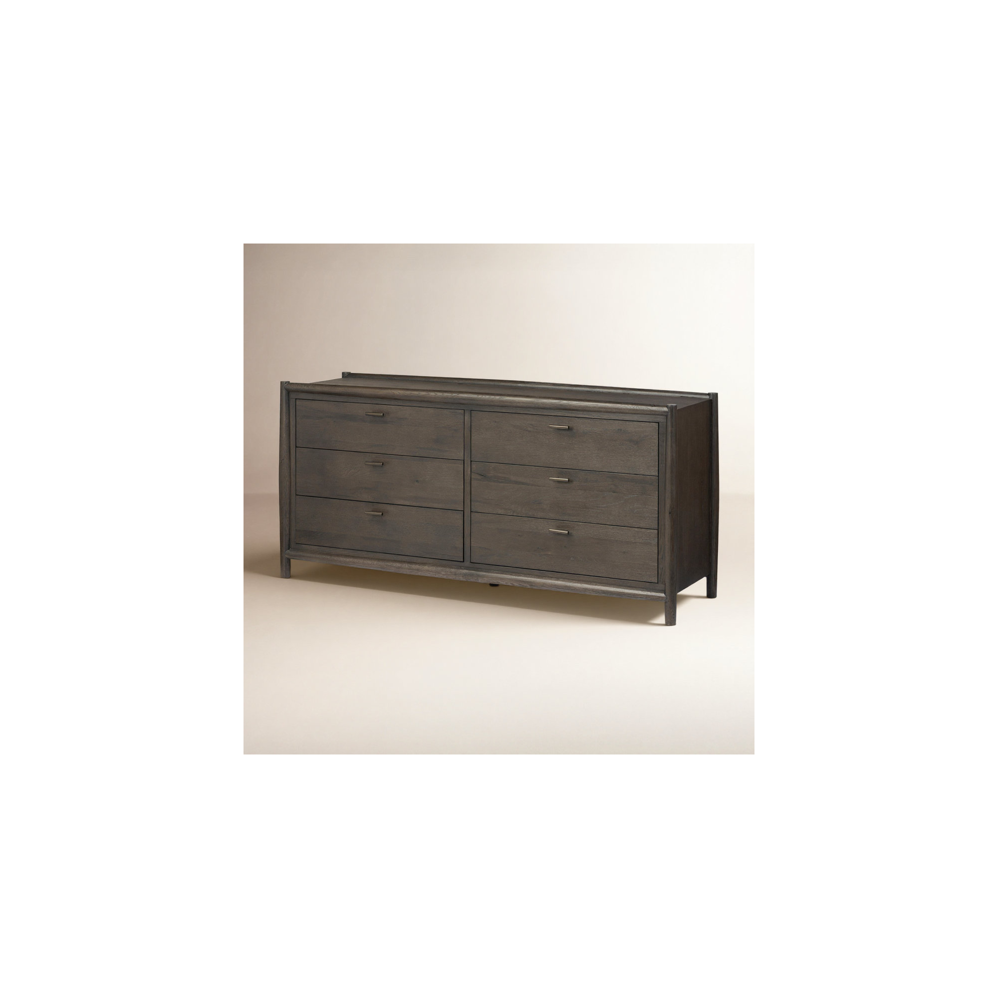 Cayenne 6 - Drawer Dresser, Smoked Black