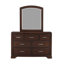 Commode moderne avec 7 tiroirs Smooth Glides