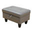 Repose-pieds de rangement rectangulaire 28,5 po Keevha-271079502