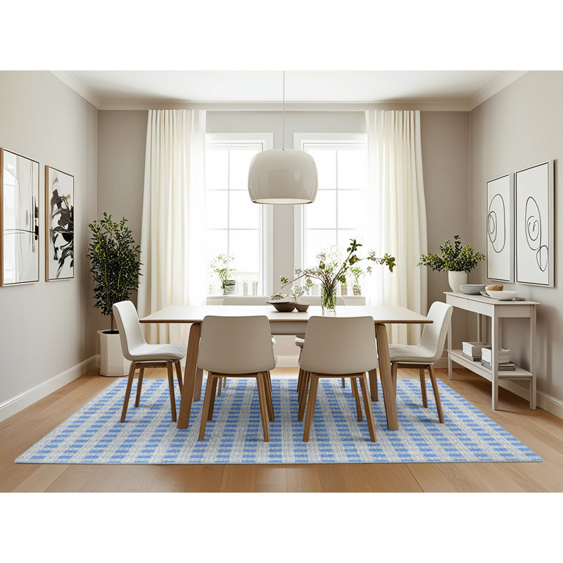 Tapis bleu Kluge, Rectangle 7 pi x 10 pi