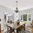 Schiess 4 - Light Lantern Geometric Chandelier